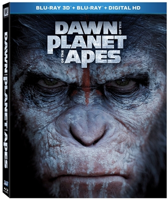 Dawn of the Planet of the Apes 3D Blu-ray (Rental)